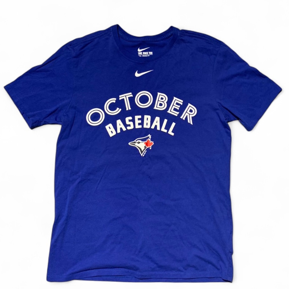 Nike Royal Blue "October Baseball" Toronto Blue Jays Tee